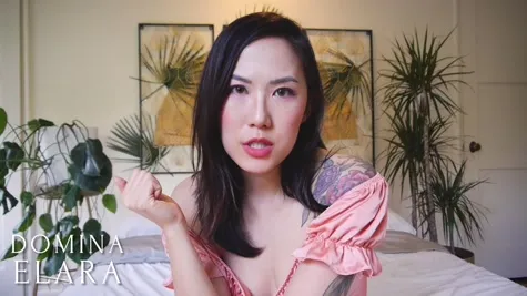 Domina Elara - Asian Girlfriend Wants You To Suck Cock