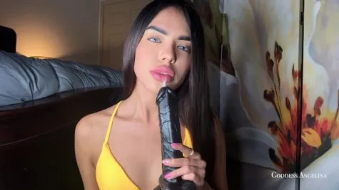 Goddess Angelina - Little Dick Cuck