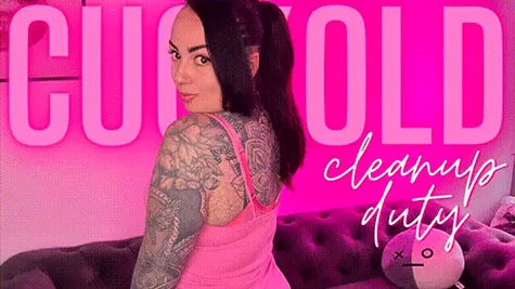 Mistress Valentina - Cuckold Cleanup Duty EXPLICIT