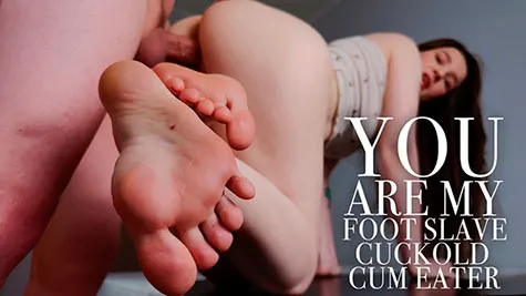BlowRayne - You Are My Cuckold Cum Eater Foot Slave (4K)
