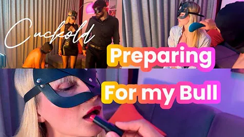 RealCuckold - REAL CUCKOLD: PREPARING FOR MY BULL (SUB ENG) - Gea Domina