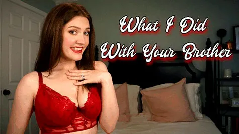 ScarlettBelles Fetish Clips - What I Did With Your Step-Brother - Scarlett Belle