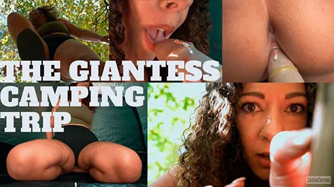 SashaCurves - The Giantess Camping Trip (4K)