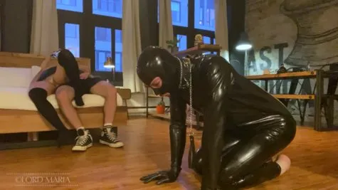 Lord Goddess Maria - Degrading a Cuck with My Bull