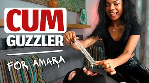 Girls in Charge - Cum Guzzler for Amara - Amara (4K) - Miss Alika White, Steve