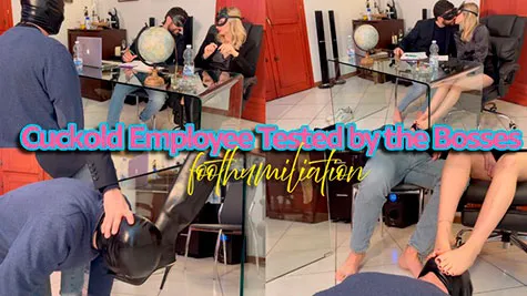 Gea Domina - CUCKOLD: Cuckold Employee Tested By The Bosses (Role Play, Double Foot Worship) SUB ENG - Anfibio, Fidanzato Di Gea
