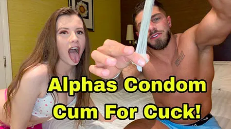 Brook Logan's Official Clip Store - Alphas Condom Cum For CUCK!