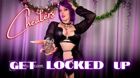 Goddess Nyx - Cheaters Get Locked Up
