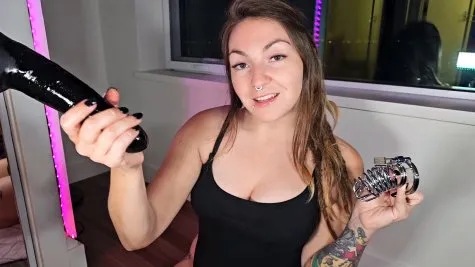 Spookybunz Clips - Eat cum chastity cuck