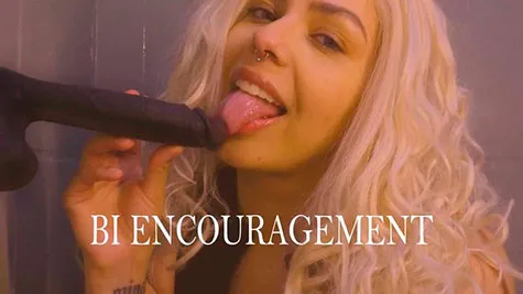 Maddy Voss - POV: Teaching My Husband How to Suck Cock | Bi Encouragement - Amy Hart
